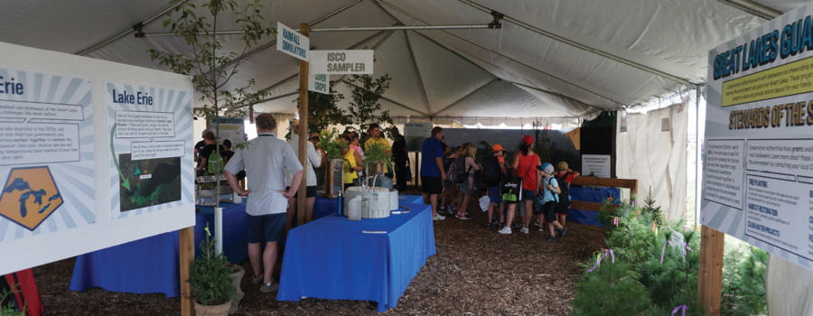 Healthy Great Lakes Tent at the 2018 International Plowing Match
