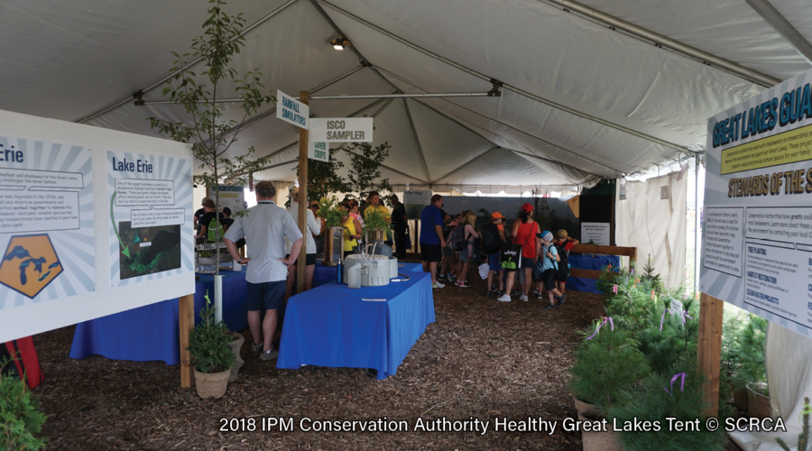 Healthy Great Lakes Tent at the 2018 International Plowing Match