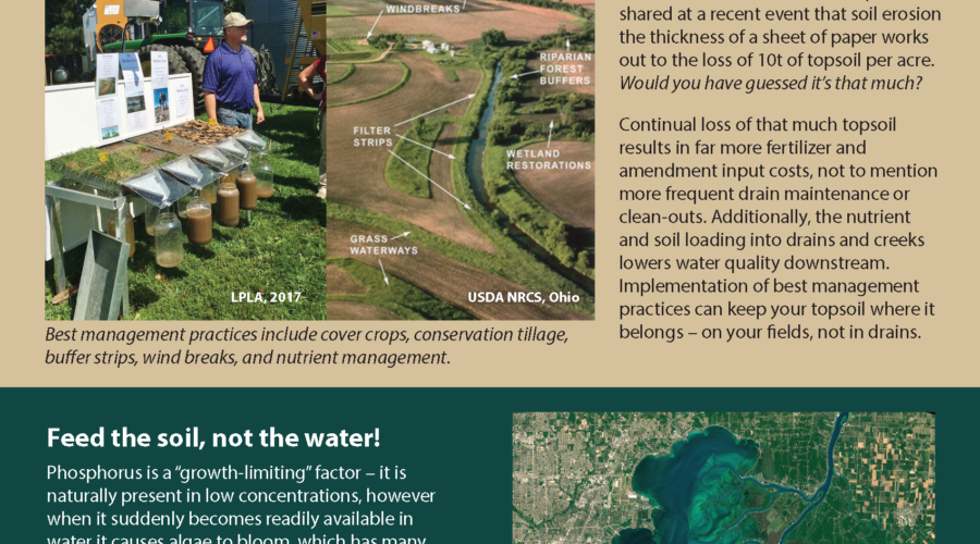 Factsheet: Healthy Soils, Healthy Drains, Healthy Lakes